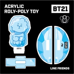 ヨドバシ Com タイヨー Rpa Bt21 Rj アクリルノリポリ Rj キャラクターグッズ 通販 全品無料配達