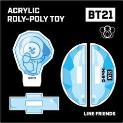 ヨドバシ Com タイヨー Rpa Bt21 Cm アクリルノリポリ Chimmy キャラクターグッズ 通販 全品無料配達