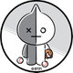 BMA-BT21-VA アクリルマグネット VAN [キャラクターグッズ]