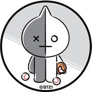 BMA-BT21-VA アクリルマグネット VAN [キャラクターグッズ]