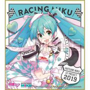 初音ミク レーシングVer.2019 ミニ色紙 1 [キャラクターグッズ]