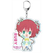 ラブライブ！サンシャイン！！ デカキー 黒澤ルビィ Awaken the power デフォルメver [キャラクターグッズ]