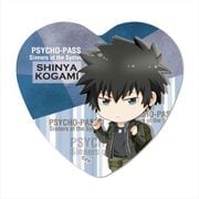 てくトコハート缶バッチ PSYCHO-PASS サイコパス 狡噛 慎也 [キャラクターグッズ]