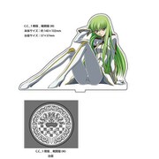 コードギアス 反逆のルルーシュ アクリルフィギュアM C.C.パイロットスーツ [キャラクターグッズ]
