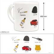 名探偵コナン マグカップ アイテム柄 赤井 [キャラクターグッズ]