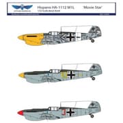 ATA32003 イスパノ HA-1112 M1L 映画スター デカール+レジン製パーツ [1/32スケール デカール]