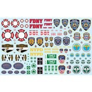 MKA034 ニューヨーク 公共サービス ロゴデカール [1/24＆1/25スケール デカール]