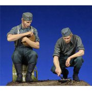 TBO35146 WW.II ドイツ兵 食事 2体セット [1/35スケール レジンキット]