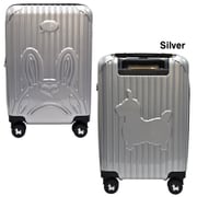 スーツケース 拡張タイプ 36L/拡張時43L TSAロック搭載 機内持ち込み可 RODY キャリーケース シルバー