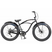 シティサイクル 26インチ 8段ギア グロスブラック×マットブラック PCH101 Grease 3.5 8D Spade Black