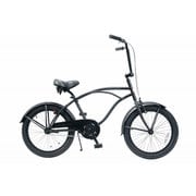 スモールバイク 20インチ メンズ シングルギア マットブラック×グロスブラック PCH101 20 HIGH RISER Darth Vader Jr
