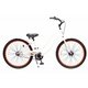 シティサイクル 26インチ レディース シングルギア グロスホワイト/オレンジ Type-X Ladys Gloss White/Orange