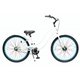 シティサイクル 26インチ レディース シングルギア グロスホワイト/スカイブルー Type-X Ladys Gloss White/Sky Blue