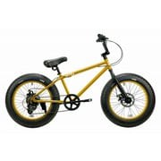 ファットバイク 20×4.0 外装7段変速 BRONX 20DD Gold / Black