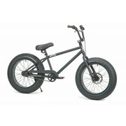 ファットバイク 20×4.0 変速なし BRONX 20 Matte Black/Black rim