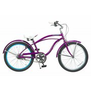 子ども用自転車 Feeling of Decks 22 Purple / Sky Blue