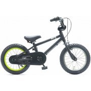 子ども用自転車 14インチ 変速なし Wynn 14 Matte Black /Lime