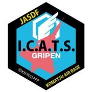 ガーリー・エアフォース I.C.A.T.S.部隊GG3耐ステッカー [キャラクターグッズ]