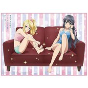 TCG万能プレイマット 青春ブタ野郎はバニーガール先輩の夢を見ない 「麻衣 ＆ のどか」 [トレーディングカード用品]