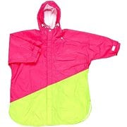 レインポンチョ キッズ 110 Pink/Lime