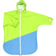 レインポンチョ キッズ 130 Lime/Blue