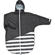 レインポンチョ レディース Black/Black Border