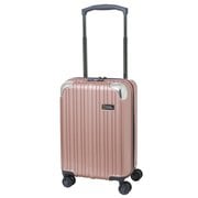スーツケース 旅行日数目安:3~4泊 39L(拡張時43L) TSAロック搭載 機内持ち込み可 NAG-0799-49 ピンク