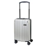 スーツケース 旅行日数目安:3~4泊 39L(拡張時43L) TSAロック搭載 機内持ち込み可 NAG-0799-49 シルバー