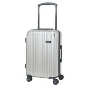 スーツケース 旅行日数目安:5~6泊 49L(拡張時54L) TSAロック搭載 NAG-0799-54 シルバー