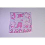 JAPAN キティ ジャガードタオル ロゴ [キャラクターグッズ]