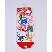 JAPAN キティ 靴下 ロゴ [キャラクターグッズ]