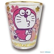I'mDORAEMON 桜 ミニグラス 口笛 [キャラクターグッズ]