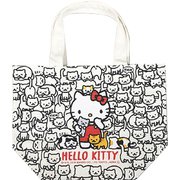 ねこだらけキティ ランチトートバッグ [キャラクターグッズ]