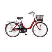 電動アシスト自転車 PAS SION-U(パス シオン ユー) 2019年モデル 26型 12.3Ah 内装3段変速 レッド PA26SU