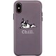 UNI-CSIPXS-2OOCB [iPhone X/XS ケース OOTD CASE chill bulldog]