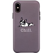 UNI-CSIPXS-2OOCB [iPhone X/XS ケース OOTD CASE chill bulldog]