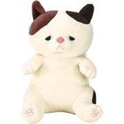 68227-10P [ねむねむ座り抱きまくら S ミケネコ/ゆず]