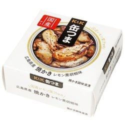 缶つま 広島県産 焼かきレモン黒胡椒味 70g