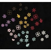 クラフトパーツ PM-3 パピエモチーフ ナチュラルホワイト・ベビーピンク・レッド・ブロンズ・エメラルドグリーン・イエロー・パープル