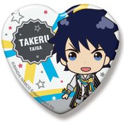 アイドルマスター SideM SideMini ハート缶バッジ グローリーモノクローム 大河タケル [キャラクターグッズ]
