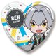 アイドルマスター SideM SideMini ハート缶バッジ グローリーモノクローム 牙崎 漣 [キャラクターグッズ]