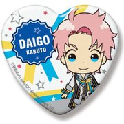 アイドルマスター SideM SideMini ハート缶バッジ グローリーモノクローム 兜 大吾 [キャラクターグッズ]