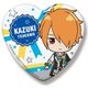 アイドルマスター SideM SideMini ハート缶バッジ グローリーモノクローム 九十九一希 [キャラクターグッズ]