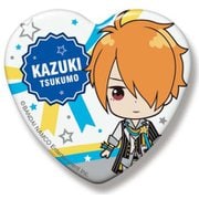 アイドルマスター SideM SideMini ハート缶バッジ グローリーモノクローム 九十九一希 [キャラクターグッズ]