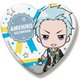 アイドルマスター SideM SideMini ハート缶バッジ グローリーモノクローム 葛之葉雨彦 [キャラクターグッズ]