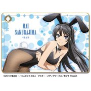 青ブタ レザーパスケース デザイン09(桜島麻衣/D) [キャラクターグッズ]
