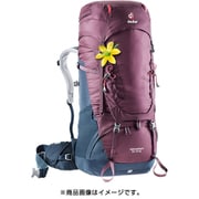 エアコンタクト 50+10 SL D3320219-5326 ブラックベリー×ネイビー [アウトドア ザック 50＋10L]