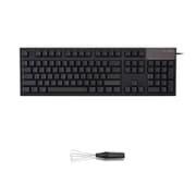 REALFORCE R2 S フルキーボード 英語104キー配列 USB ブラック 昇華印字 ALL55g 静音モデル ワイヤーキープラーセットモデル R2S-US5-BK-KP