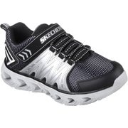 90585L BKSL 21.0 [スニーカー キッズ ボーイズ 光る靴 S LIGHTS HYPNO-FLASH 2.0 BKSL 21.0cm]