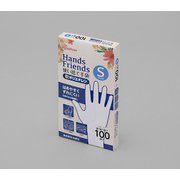 TPE-100S [クリア 軟ポリエチレン使い捨て手袋 S 100枚]